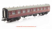 374-061D Graham Farish BR Mk1 SK Second Corridor Coach number M25749 in BR Maroon livery